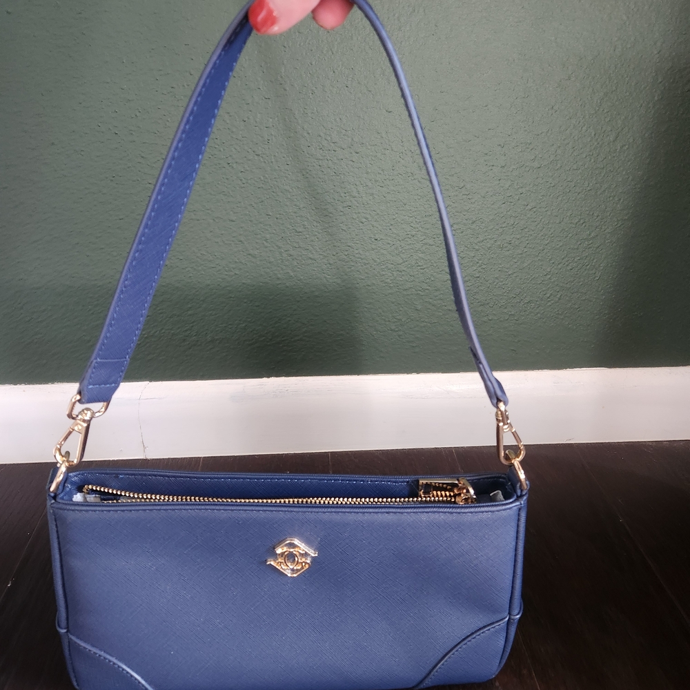 Glass Ladder & Co Vera Navy Handbag